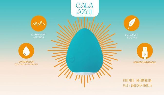 Клиторальный вибратор Cala Azul Carla I Mini Massager картинка