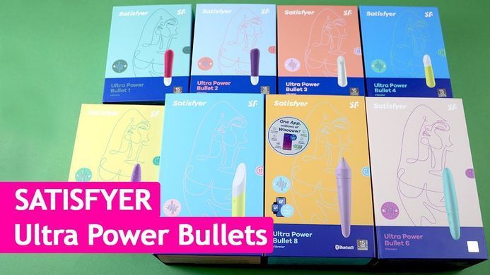 Вибропуля перезаряжаемая Satisfyer Ultra Power Bullet 5 Yellow картинка