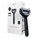 Електронний ролер для обличчя та тіла з мікроголками GESKE MicroNeedle Face&Body Roller 8в1 black зображення