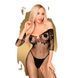 Бодистокинг с имитацией лифа Penthouse High Profile Black, размер S/L картинка 1