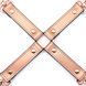 Кожаная крестовина Liebe Seele Rose Gold Memory Hog Tie картинка 4