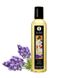 Масажна олія зволожуюча Shunga Sensation Lavender Лаванда (250 мл) картинка 1