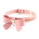 Повідець з нашийником LOCKINK SEVANDA Love Heart Butterfly Leather Collar Set Pink картинка 3
