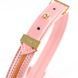 Повідець з нашийником LOCKINK SEVANDA Love Heart Butterfly Leather Collar Set Pink картинка 5