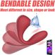 Вакуумный вагинально-клиторальный смарт стимулятор Magic Motion Bobi Red (диаметр 3,3 см) картинка 9