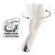 Вибратор-кролик с ротацией Satisfyer Spinning Rabbit 1 Beige (диаметр 3,5 см) картинка
