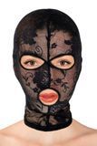Фото Кружевная маска для БДСМ Fetish Tentation Patterned fishnet hood