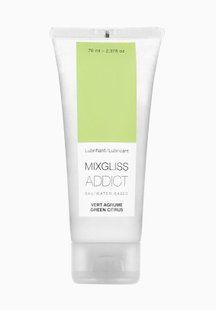 Лубрикант на водній основі MixGliss Addict Green Citrus (Цитрус) 70 мл зображення