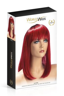 Перука World Wigs ELVIRA MID-LENGTH TWO-TONE RED зображення