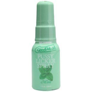 Спрей для кунілінгусу Doc Johnson GoodHead Pussy Licker Spray Mint, м'ята (29 мл) зображення