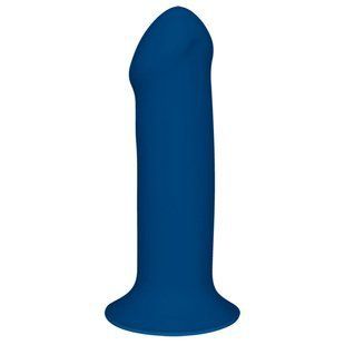 Дилдо с присоской и с термореактивным эффектом Adrien Lastic Hitsens 1 &ndash; 7 inch Blue (диаметр 4,5 см) картинка