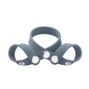 Потрійне ерекційне кільце на кнопках Boners 8-Style Ball Splitter зображення