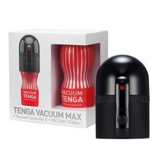 Набор: вакуумная насадка и мастурбатор Tenga VACUUM MAX (Vacuum Controller II + Vacuum Cup) картинка