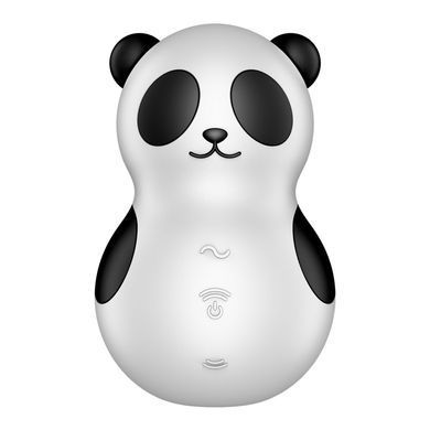 Вакуумний стимулятор з вібрацією Satisfyer Pocket Panda зображення