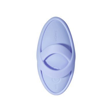 Смарт-вібратор для клітора з підігрівом Svakom Echo 2 Sky Blue зображення