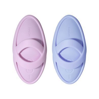 Смарт-вібратор для клітора з підігрівом Svakom Echo 2 Sky Blue зображення