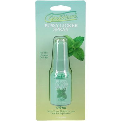 Спрей для кунілінгусу Doc Johnson GoodHead Pussy Licker Spray Mint, м'ята (29 мл) зображення