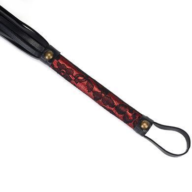 Шкіряний флогер з мереживом Liebe Seele Victorian Garden Flogger зображення