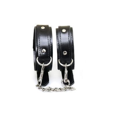 Поножі з екошкіри з ланцюжком Art of Sex Legcuffs Emoji зображення