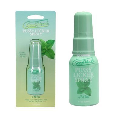 Спрей для кунілінгусу Doc Johnson GoodHead Pussy Licker Spray Mint, м'ята (29 мл) зображення
