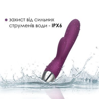 Вібратор - кролик з інтелектуальним режимом Svakom Alice Violet (діаметр 3 см) зображення