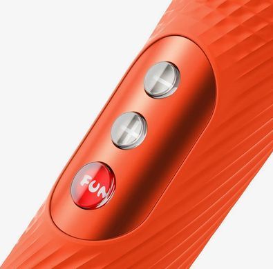 Вібромасажер-мікрофон Fun Factory VIM Vibrating Wand sunrise orange (діаметр 6 см, до 6 год. роботи) зображення