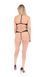 Прозоре боді з мереживом Passion SATARA BODY black, розмір L/XL  картинка 7