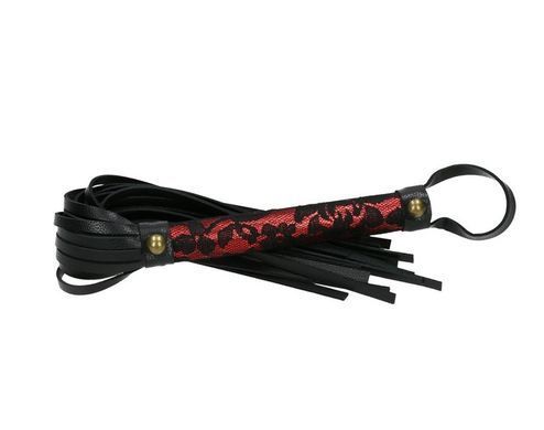Шкіряний флогер з мереживом Liebe Seele Victorian Garden Flogger зображення
