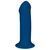 Ділдо з присоскою і з термореактивним ефектом Adrien Lastic Hitsens 1 - 7 inch Blue (діаметр 4,5 см) зображення