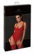 Вінілове боді Noir Handmade F352 Red powerwetlook body, розмір S картинка 8