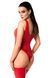 Вінілове боді Noir Handmade F352 Red powerwetlook body, розмір S картинка 2