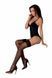 Чорні панчохи з ефектом тату Pasion ST111 nero 3/4 (20 den) картинка 2