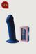 Ділдо з присоскою і з термореактивним ефектом Adrien Lastic Hitsens 1 - 7 inch Blue (діаметр 4,5 см) картинка 5