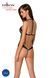 Прозоре боді з мереживом Passion SATARA BODY black, розмір L/XL  картинка 2