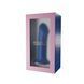Ділдо з присоскою і з термореактивним ефектом Adrien Lastic Hitsens 1 - 7 inch Blue (діаметр 4,5 см) картинка 2