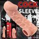 Насадка на член з отвором для мошонки Kokos Cock Sleeve CS 006, розмір M картинка 7