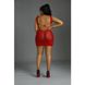 Сукня-сітка з відкритою спинкою Moonlight Plus Model 08 Red, розмір XL-XXXL  картинка 4