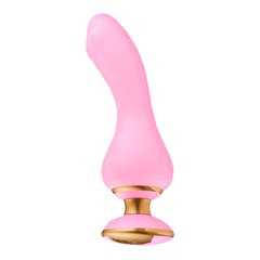 Гибкий вибратор для точки G Shunga Sanya Intimate Massager Light Pink (диаметр 3,8 см) картинка