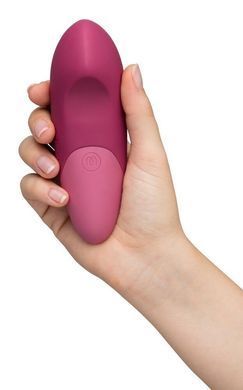 Вібратор кліторальний Womanizer Vibe Dusky Pink зображення