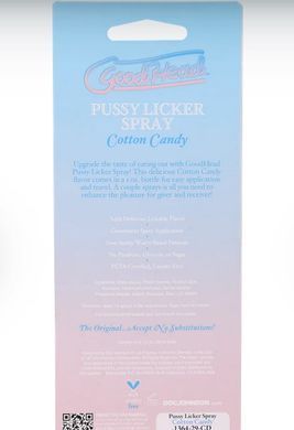 Спрей для кунілінгусу Doc Johnson GoodHead Pussy Licker Spray Cotton Candy, солодка вата (29 мл) зображення