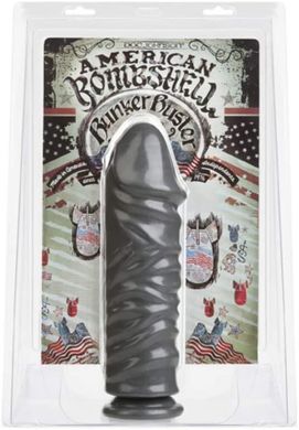 Фаллоимитатор для фистинга Doc Johnson American Bombshell Bunker Buster Gun Metal (диаметр 8,1 см) картинка