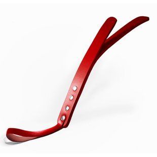 Паддл шкіряний двошаровий Feral Feelings Leather Mini Paddle Red, червоний зображення