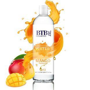 Лубрикант на водній основі MAI BTB FLAVORED MANGO, манго (250 мл) зображення