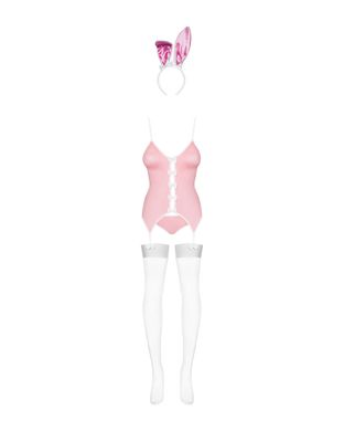 Рольовий костюм зайчика Obsessive Bunny suit 4 pcs costume pink, розмір S/M зображення