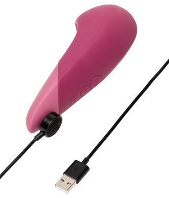 Вібратор кліторальний Womanizer Vibe Dusky Pink зображення