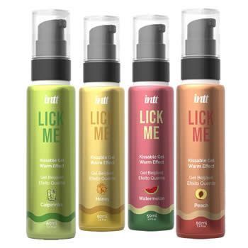 Гель для оральных ласк с согревающим эффектом INTT Lick Me Kissable Gel Watermelon (50 мл) картинка