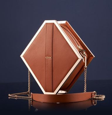 Набор для БДСМ в сумке LOCKINK Mysterious Square Kink Bag Brown (5 предметов) картинка