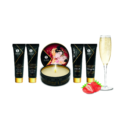 Подарочный набор интимной косметики Shunga GEISHAS SECRETS Sparkling Strawberry Wine картинка