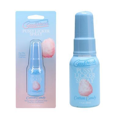 Спрей для кунілінгусу Doc Johnson GoodHead Pussy Licker Spray Cotton Candy, солодка вата (29 мл) зображення