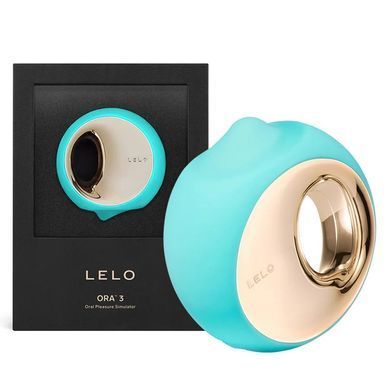Клиторальный стимулятор с имитацией движений языка LELO Ora 3 Aqua картинка